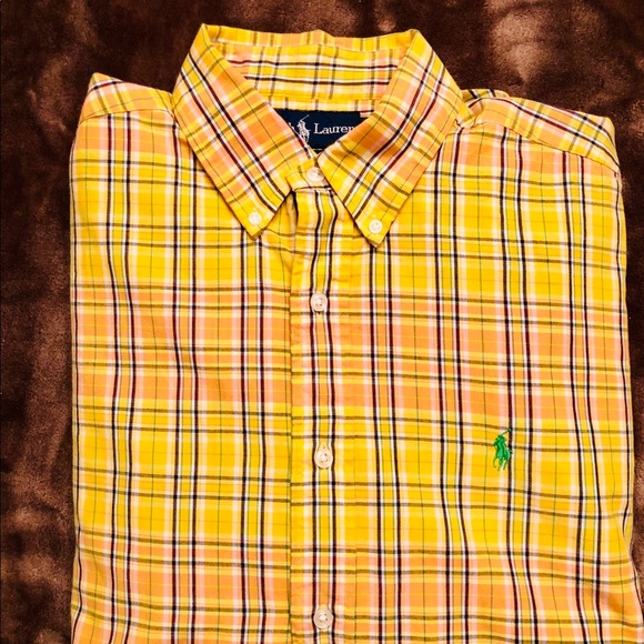 Classic Men’s Long-Sleeve Polo Button-Down Shirts - Picture 2 of 8